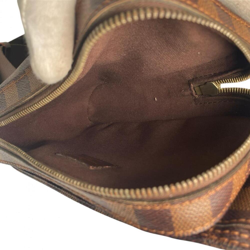 LOUIS VUITTON Authentic Brown Damier Canvas Hobo Bag - Picture 10 of 16